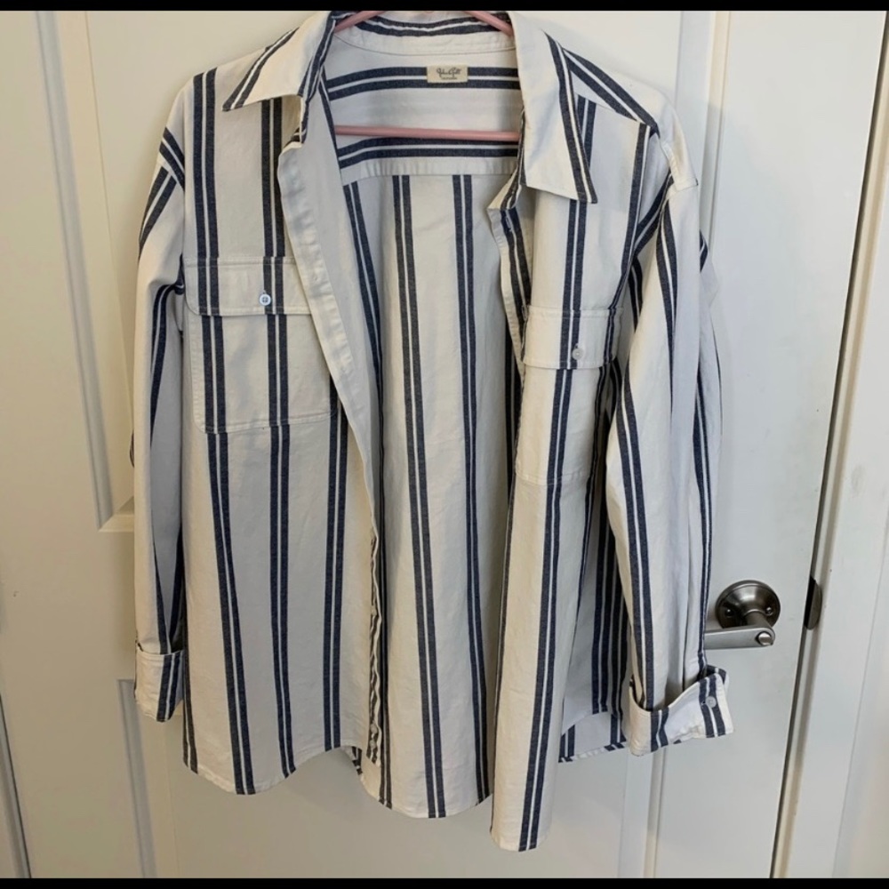 JOHN GALT OVERSIZED BUTTON UP